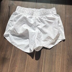 White athletic shorts